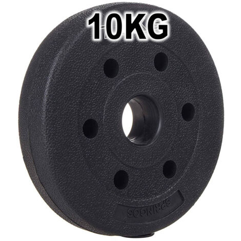 Paire D'haltères Disques D'haltères 10 Kg Bodybuilding (1/4)