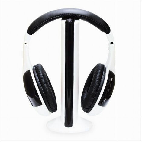Maxtech Cu-wi001 Casque Sans Fil Mp3 Pc Tv Avec Radio Fm Musique Stereo Maxtech Cu-wi001 (1/3)