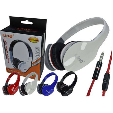 Casque Stéréo Portable Mini Dj Jack 3,5mm Câble 150cm Sensibilité 94db Li-mim03 (1/3)