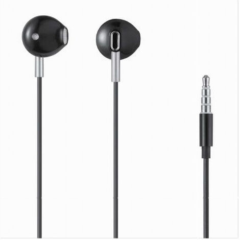 Earphones In-ear Headphones Wire 1.2 Metres Aux Connector 3.5mm Smartphone Au-9t009 (1/4)