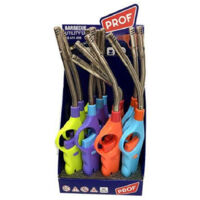 Lot De 12 Briquets à Gaz Prof Hake Flex Bicolore Flexible 40411499