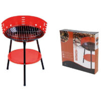Barbecue To Carbone Carbonella Bbq Grill Metallo Paravento Griglia 36x53.5cm