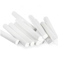 Set 24 Gessetto Bianco Per Scuola Disegno Lavagna Bambini Marcatore Tecnico