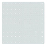 Tappeto Bianco Tappetino Pvc Antiscivolo Per Vasca Bagno Doccia 52 X 52 Cm 79762