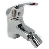 Rubinetto Bidet Miscelatore Monoleva Regolabile Monocomand Bagno Cromato 69599