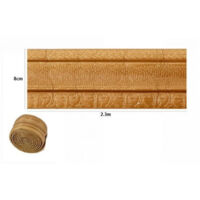 Rotolo Carte Adesiva For Parates Furniture Greca Stampa 3d Bronzo 8cm X 2.3mt 69223