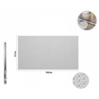 Rotolo Adesivo Alluminium 61cmx3mt Per Cassetti Mobili Armadi Parati Cucina 70502