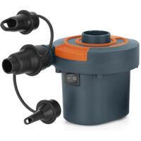 Pompa Ad Aria Elettrica Di Gonfiaggio Con Adattatori Per Valvole 220v Portatile 020053