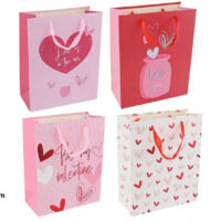 Set 6 Buste Regals Borsa Sacchetti San Valentino 26x32x12cm 69876 Varies Fantasie