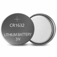 5 Piles Bouton Cr1632 3v 120mah Pour Horloges, Télécommandes, Maxtech