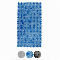 Tappetino Pvc Sassi Antiscivolo Per Vasca Da Bagno Doccia 68x38cm 59455