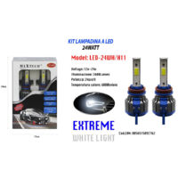 Lampadine Led 24 W Auto H11 12v 24v Coppy Lampade Recience Maxtech Led-24wh/h11