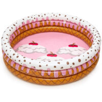 Copy Of Piscina Gonfiabile Rotonda Con Lato Morbido A Mosaico 155 X 32 Cm Per Bambini 016181