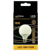 Lampadina Led E27 A Globo G95 18 W Luce Bianco Caldo Freddo Naturale G95-02