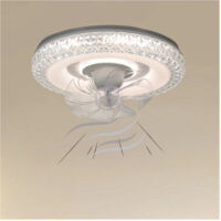 Copy Of Lampada Con Ventilatore Plafoniera Da Soffitto Led Luce 3200k-6500k Bianco 33252