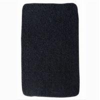 Tappeto Tappetino In Tessuto Per Bagno Casa Arredo Accessorio Colore Nero 69782