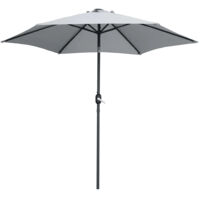 Copy Of Ombrellone Da Giardino Gazebo Ombrello Parasole 236xø270cm Verde Con Manovella 206423