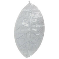 Tappetino Pvc Foglia Antiscivolo Per Vasca Da Bagno Doccia 70x37cm 59454