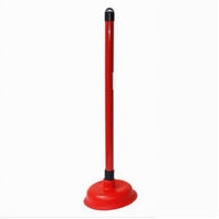 Sturalavandino In Gomma Plastica Rosso Scarico Sbloccaggio Per Wc Lavello 10118