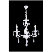 Classic Company Lampadario 3 Bracci E14 Vetro Cristallalla Gocce Pendenti A15-3