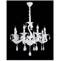 Classic Lampadario 8 Bracci Attacco E14 Vetro Cristalla A15-8