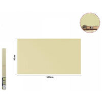 Rotolo Pellicola Adesiva Color Gialla 45cmx5mt For Furniture Carta Da Parati 71127