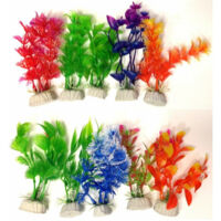 Set 10x Artificial Piantna For Plastic Steel