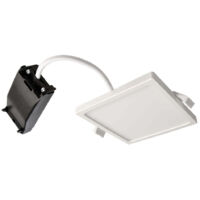 Plafoniera Quadrata Faretto Incasso Led 7w Luce Calda Lampada Soffitto Corridoio