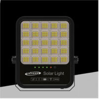 Projecteur De Lumière Led 300w Ip65 Cct 3in1 Avec Télécommande De Panneau Solaire Ry-300w-3c