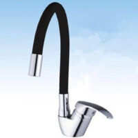 Rubinet Misceleur Virants Pour Le Lave-vaisselle Lave-vaisselle Cuisine Couleur Canne Noire