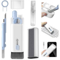 Kit De Nettoyage Multifonctionnel 7in1 Pour Claviers Appareils électroniques Pc Notebook