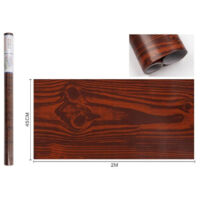 Rotolo Pellicola Adesiva Effetto Legno 45cm X 2mt Cassetti Cared Par Parati 89234