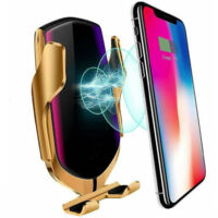 Caricabatterie Per Auto Wireless Supporto Smartphone R1 Con Sensore Di Apertura