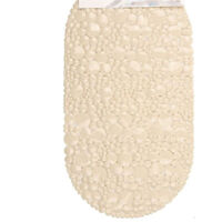 Tappetino Per Doccia Vasca Antiscivolo Bagno Beige Chiaro 38x68cm 54047