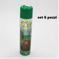 Set 6 Pz Déodorant Pour L'environnement Spray Parfum Maison Fraîche 300 Ml De Pin