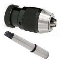 Mandrino Autoserrante Per Tornio Trapano A Colonna 5-20mm Attacco B22 + Mt2