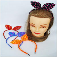 Set 2pcs Headband Back Star Ears Hairclips Fabric Headband Accessories
