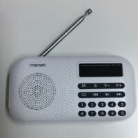Radio Portable Design 155s Speaker Tf Card Usb Fm Batteries Pocket Size