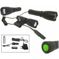 Torche Led Rechargeable Pour La Police Avec Telecommande Pour Fusil Bl-q1891