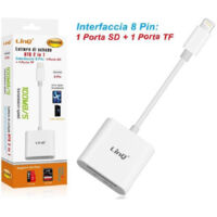 Otg Memory Card Reader 2in1 Lightning Interface Micro-sd/tf Ith498
