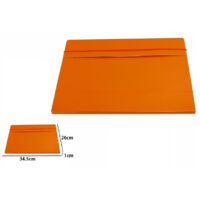 Set 2 Pieces Document Folder Spring Case Orange 68207