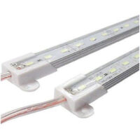 Profilé Barre Aluminium étanche 1 Mètre Avec 72 Leds 5630 7020 5050 14w -blanc Naturel-smd 7020