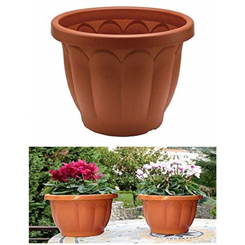 Vaso da fiori classico in ottone e casa e giardino e balcone decorativo per luci