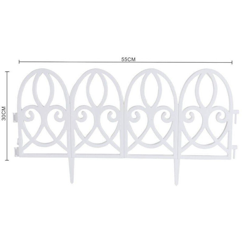 Windhager Recinzione Per Aiuole Greenline In Legno Di Nocciolo, 120 Cm, Bordo Prato Flessibile Per Giardino