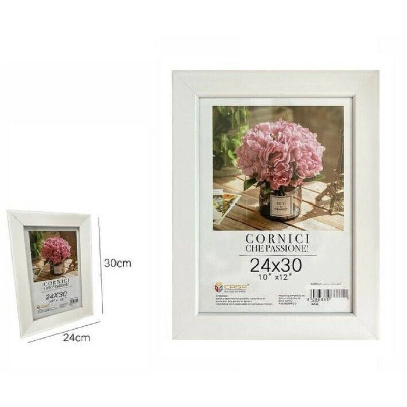 Cornice Portafoto In Plastica Bildershop-24 – Moderna 24x30 Cm, Colore Oro, Con Vetro Acrilico, Per Poster, Puzzle, Foto, Made In Germany