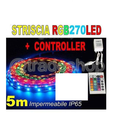 Trade Pro Led Trade Shop - Led Tira Rgb 5m Smd505050 Impermeable With Alimenter And ...