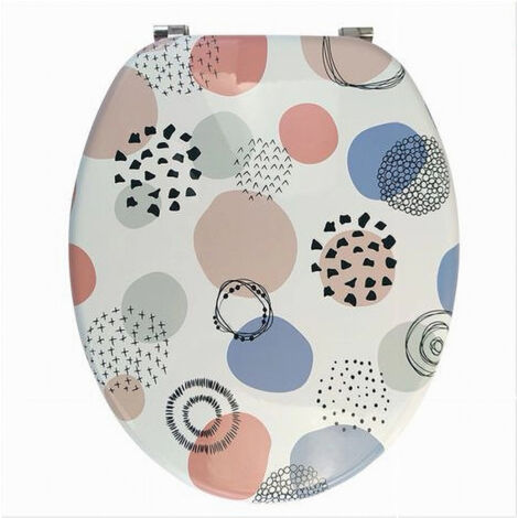 Trade Shop - Tapa Inodoro Universal Mdf Esferas Abstractas 87101 - -3,5- (1/2)
