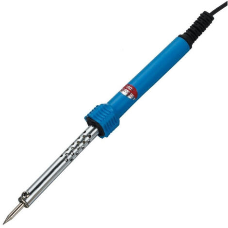 Trade Shop - Soldador Eléctrico De Estaño 60 W 220 V Alambre De Soldadura Para Hobby Y Electrónica -