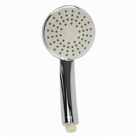 Trade Shop - Doccetta Bagno Doccino 10.5x22 Cm Soffione Doccia Cornetta Rotondo Moderno 59164 - (1/3)