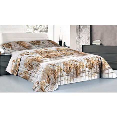 Trade Shop - Sábana Calentita Completa Para Cama De Matrimonio, 250 X 290 Cm, Esquinas Maxi, Corazones De Paja - (1/2)